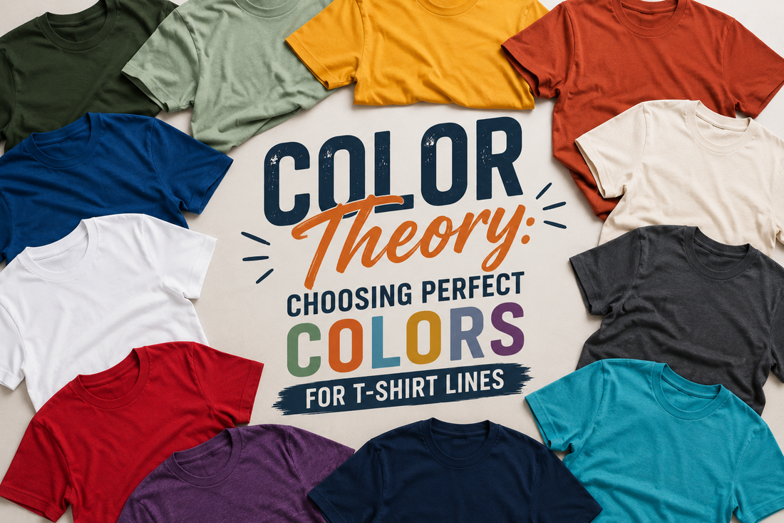 Color Theory: Choosing Perfect Colors for T-Shirt Lines