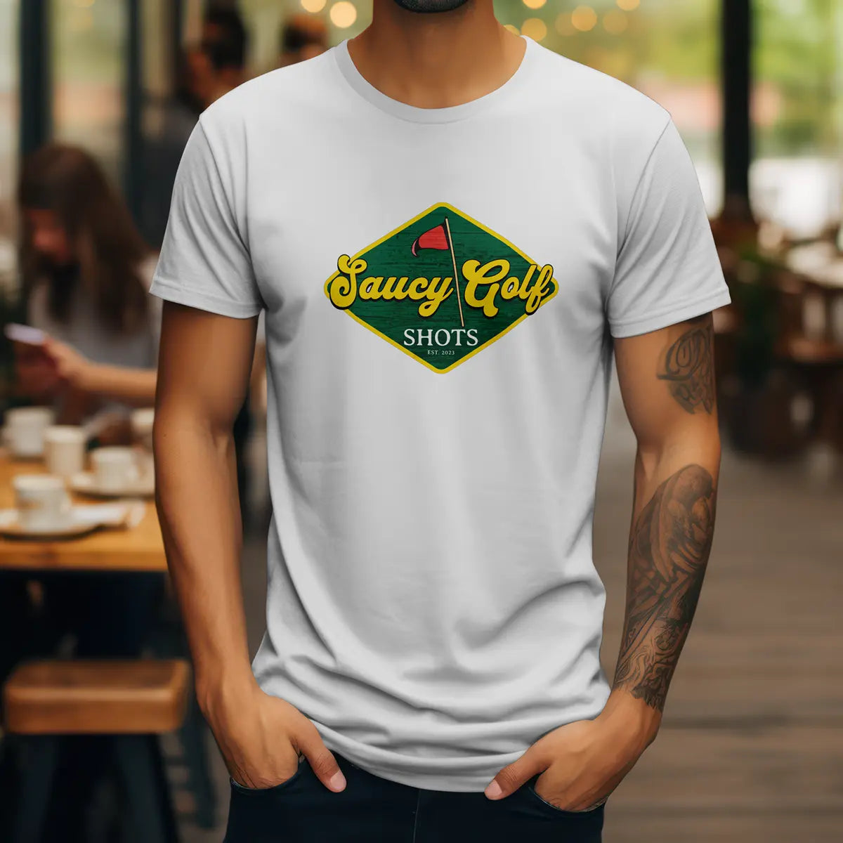 Saucy Golf Shots - Front Ninja POD